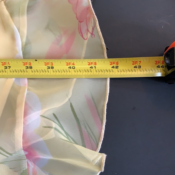 Delicate Look -Floral Maxi Lined Sleeveless Dress - Picture 7 of 9